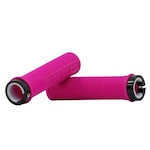 Manopla para Bicicleta Plástico Groove - 22,2X130Mm ROXO