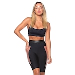 Top Fitenss com Bojo Run More Compression - Feminino PRETO