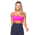 Top Fitenss com Bojo Run More Compression - Feminino ROSA