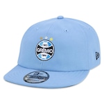 Boné Aba Reta New Era 19Twenty Futebol Grêmio - Strapback - Adulto AZUL