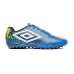 Chuteira Society Umbro Cosmic - Adulto AZUL