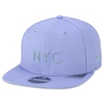 Boné Aba Reta New Era 9Fifty Original Fit New York City NYC Sweet Winter - Snapback - Adulto ROXO