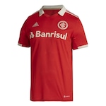 Camisa 1 Internacional adidas 22 - Masculina VERMELHO