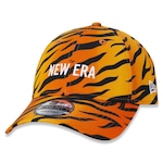 Boné Aba Curva New Era 9Twenty Energy Spirit - Strapback - Adulto PRETO/LARANJA