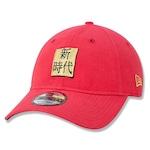 Boné Aba Curva New Era 9Twenty ST China Vibes New Era China - Strapback - Adulto VERMELHO