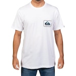 Camiseta Quiksilver Owni Wappen - Masculina Off White