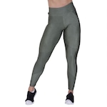 Calça Legging Orbis Fitness Recortes Cirre Relevo - Feminina VERDE