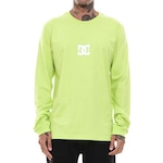 Camiseta Manga Longa DC Shoes Minimal Stripe - Masculina AMARELO