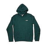 Blusão de Moletom Canguru Fila com Capuz Classic - Masculino VERDE