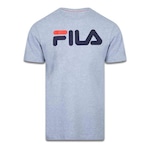 Camiseta Fila Letter Premium - Masculina CINZA