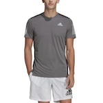 Camiseta adidas Own The Run Tee - Masculina CINZA