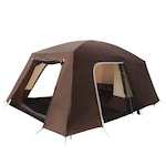 Barraca de Camping Guepardo Family Titan coluna D''água de 2000mm - 12 pessoas MARROM