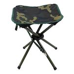 Banqueta Dobrável Nautika Stool - Suporta Até 80Kg CAMUFLADO