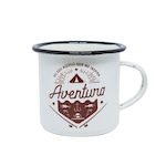 Caneca de Alumínio Guepardo - 240ml BRANCO