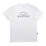 Camiseta Oakley Antiviral Logo - Masculina BRANCO