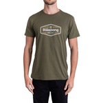 Camiseta Billabong Walled I - Masculina VERDE ESCURO