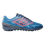 Chuteira Society Umbro Agility - Adulto Coral