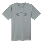 Camiseta Oakley Logo o Ellipse - Masculina CINZA