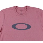 Camiseta Oakley Logo o Ellipse - Masculina ROSA