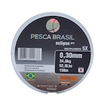 Linha de Pesca Multifilamento Pesca Brasil Eclipse Pro CINZA