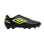 Chuteira de Campo Umbro Class FG - Adulto PRETO/AMARELO