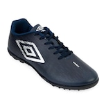 Chuteira Society Umbro Fast - Adulto AZUL ESC/BRANCO