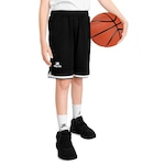 Bermuda de Basquete Muvin Dry - Infantil PRETO