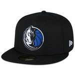 Boné Aba Reta New Era 59Fifty NBA Dallas Mavericks - Fitted - Adulto PRETO