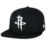 Boné Aba Reta New Era 59Fifty NBA Houston Rockets - Fitted - Adulto PRETO