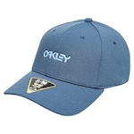 Boné Aba Curva Oakley 6 Panel Stretch Metallic Hat - Fechado - Adulto AZUL