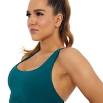 Top Fitness Alto Giro Suplex - Adulto VERDE ESCURO