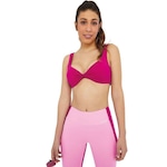 Top Fitness com Bojo Alto Giro Bodytex - Adulto ROSA