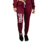 Calça Casual Everlast Moletom - Feminina VINHO