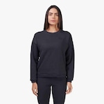 Blusão de Moletom sem Capuz Fila Essencial Winter - Feminino PRETO