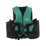 Colete salva-vidas Coast NTK - 30kg VERDE/PRETO