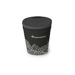 Caneca com tampa Sea to Summit Delta Light Insul Mug - 350ml CINZA