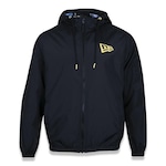 Jaqueta New Era Corta Vento Windbreaker Retro Soundtrack - Masculina PRETO