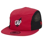 Boné Aba Reta New Era Camper Futebol Athletico Paranaense - Strapback - Adulto VERMELHO