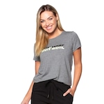 Camiseta Run More Elongated - Feminina MESCLA