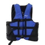 Colete Salva-Vidas Nautika Coast - 50kg AZUL/PRETO