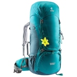 Mochila Cargueira Alpamayo 60+10 SL Deuter com o Sistema SL para Ajuste ao Corpo Feminino AZUL