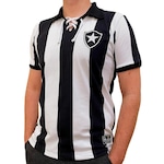 Camisa Botafogo 1907 Retrô Mania Oficial - Masculina PRETO/BRANCO