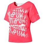 Camiseta Puma Hit Feel It - Feminina ROSA