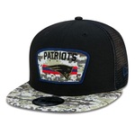 Boné Aba Reta New Era New England Patrios 950 NFL21 Salute to Service - Snapback - Adulto PRETO