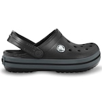 Sandália Crocs Crocband Clog Kids - Infantil PRETO/CINZA