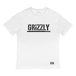 Camiseta Grizzly Stamp - Masculina BRANCO