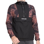 Jaqueta com Capuz Hurley Windbreaker Sublime - Masculina VERMELHO