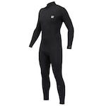 Long John Billabong 302 Absolute Back Zip Full - Masculino PRETO