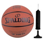 Kit Bola de Basquete Spalding TF-150 + Bomba de Ar LARANJA