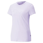 Camiseta Puma Power Graphic Stardust - Feminin Lilas